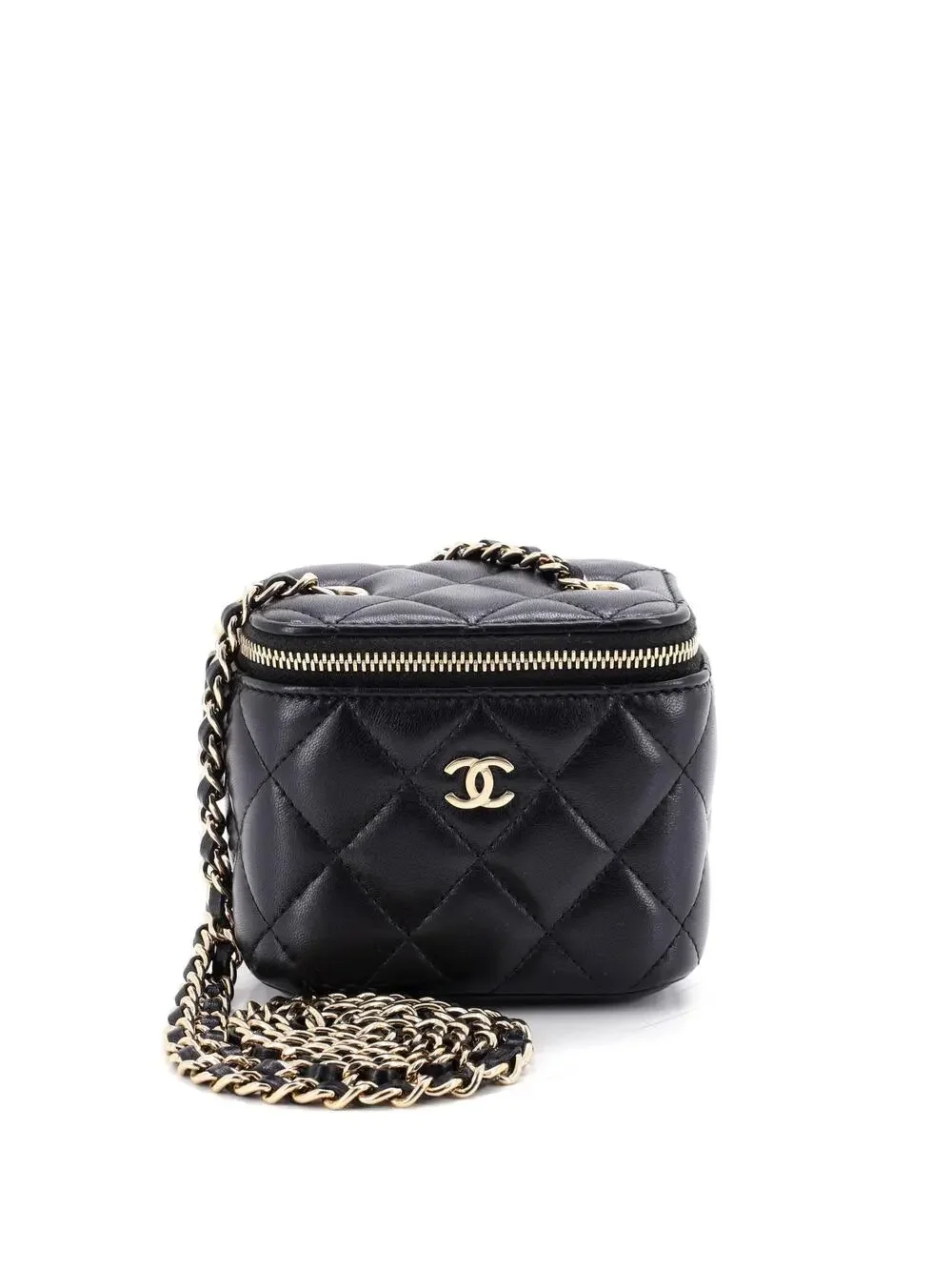 Chanel Classic Vanity Case With Chain #290184C32B